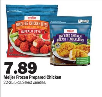 Meijer Meijer frozen prepared chicken offer
