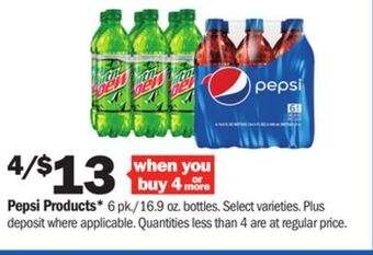 Meijer Pepsi products offer