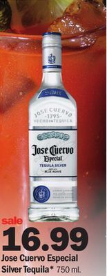 Meijer Jose cuervo especial silver tequila offer