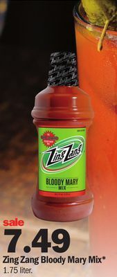 Meijer Zing zang bloody mary mix offer