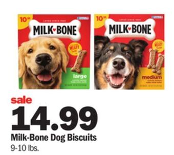 Meijer Milk-bone dog biscuits offer