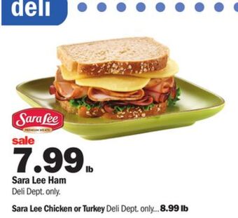 Meijer Sara lee ham offer