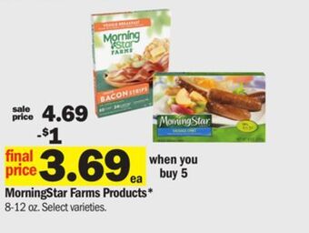 Meijer Morningstar farms products offer