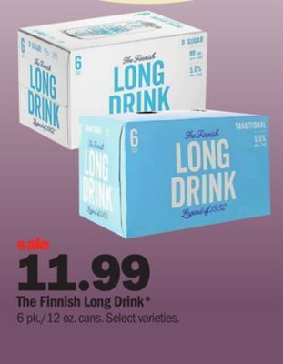 Meijer The finnish long drink offer