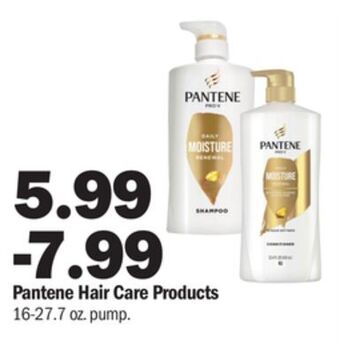 Meijer Pantene hair care products offer