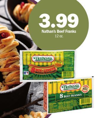Meijer Nathan's beef franks offer