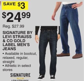 Dunham's Sports Signature by levi strauss & co gold label men's jeans offer