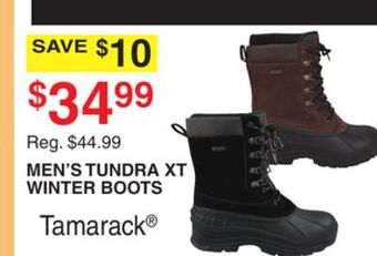 Dunham's Sports Tamarack men's tundra xt winter boots offer