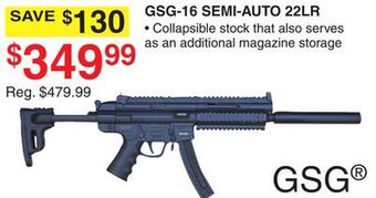 Dunham's Sports Gsg -16 semi-auto 22lr offer