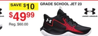 Dunham's Sports Under armour grade school jet 23 offer