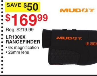 Dunham's Sports Muddy lr1300x rangefinder offer