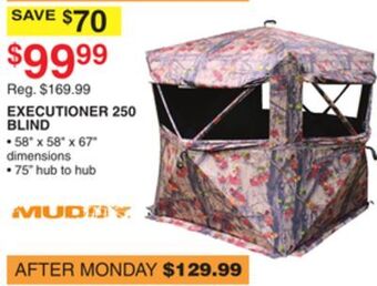 Dunham's Sports Muddy executioner 250 blind offer
