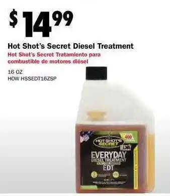 Carquest Hot Shot's Secret Diesel Treatment offer