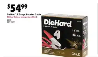 Diehard 2 Gauge Booster Cable