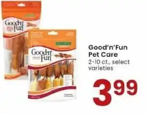 Albertsons Good'n'Fun Pet Care offer