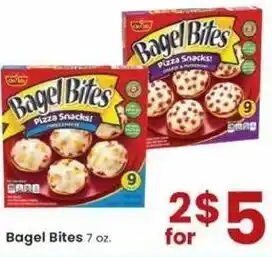 Albertsons Bagel Bites 7 oz offer