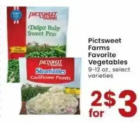 Albertsons Pictsweet Farms Favorite Vegetables 9-12 oz offer