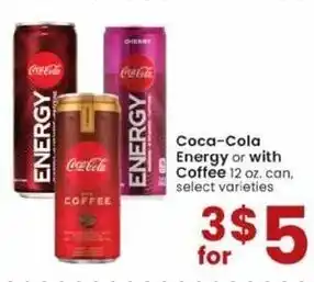 Albertsons Coca-Cola Energy Or With Coffee 12 oz offer