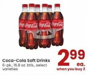 Albertsons Coca-Cola Soft Drinks offer