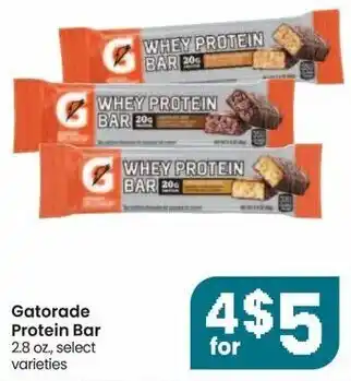 Albertsons Gatorade Protein Bar 2.8 oz offer