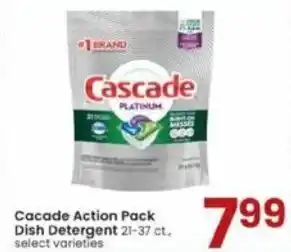Albertsons Cacade Action Pack Dish Detergent offer