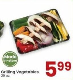 Albertsons Grilling Vegetables 29 oz offer
