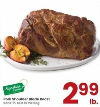 Albertsons Pork Shoulder Blade Roast offer