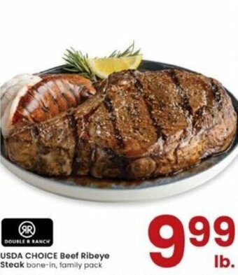 Albertsons USDA Choice Beef Ribeye Steak offer