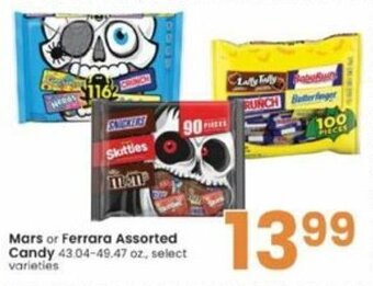 Albertsons Mars Or Ferrara Assorted Candy offer
