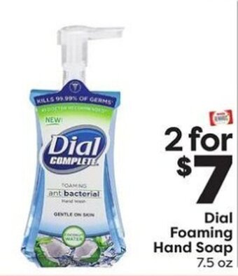 Weis Markets Dial Foaming Hand Soap offer