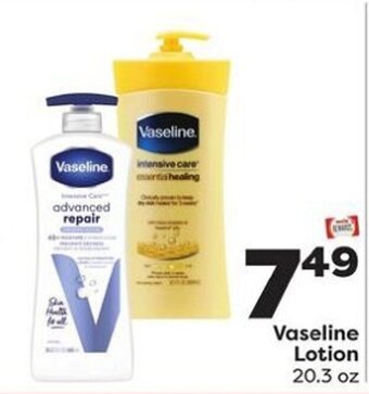 Weis Markets Vaseline Lotion offer