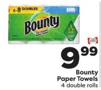 Weis Markets Bounty Paper Towels offer