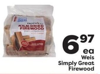 Weis Markets Weis Simply Great Firewood offer