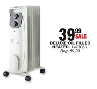 Blain's Farm & Fleet Deluxe oil filled heater offer