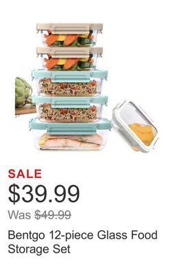 Costco Bentgo 12-piece glass food storage set offer