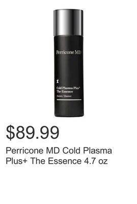 Costco Perricone md cold plasma plus+ the essence 4.7 oz offer