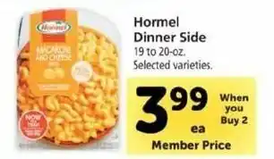 Safeway Hormel Dinner Side 19-20 oz offer