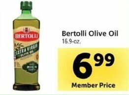 Safeway Bertolli Olive Oil 16.9 oz offer