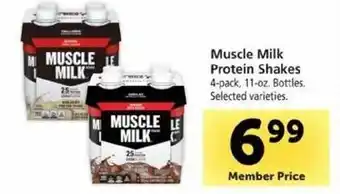 Safeway Muscle Milk Protein Shakes offer