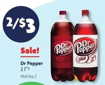 Family Dollar Dr pepper offer