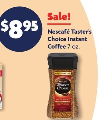Family Dollar Nescafé taster's choice instant coffee offer
