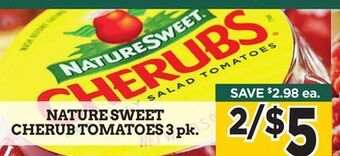 Dearborn Market Nature sweet cherub tomatoes offer