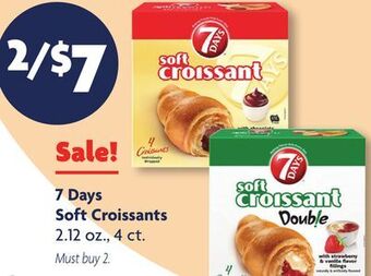 Family Dollar 7 days soft croissants offer