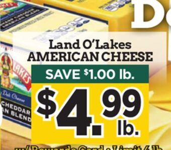 Dearborn Market Land o'lakes american cheese offer