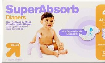 Target Up & up 132-ct. diapers offer