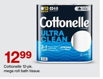 Target Cottonelle 12-pk. mega roll bath tissue offer