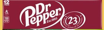 Target Dr pepper 12-pk. soda offer
