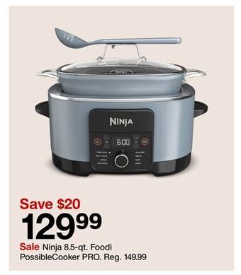 Target Ninja 8.5-qt. foodi possiblecooker pro offer