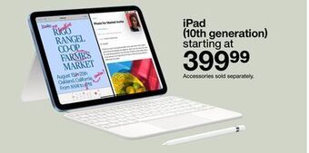Target Ipad (10th generation) offer
