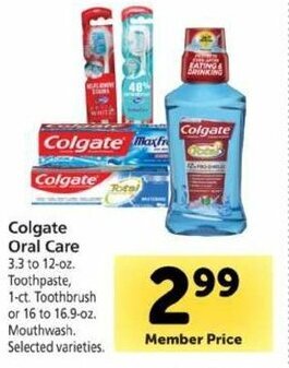 Safeway Colgate Oral Care offer